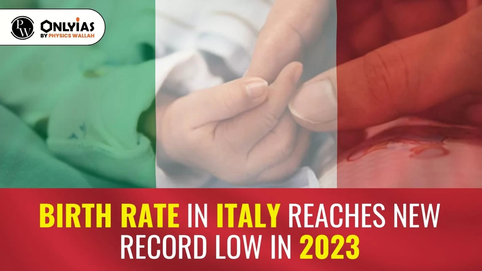 Birth Rate in Italy Reaches New Record Low in 2023