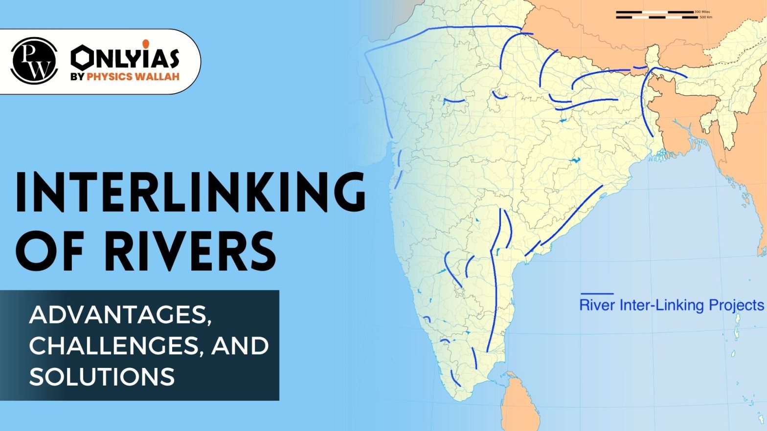 Interlinking of Rivers—Advantages, Challenges, and Solutions