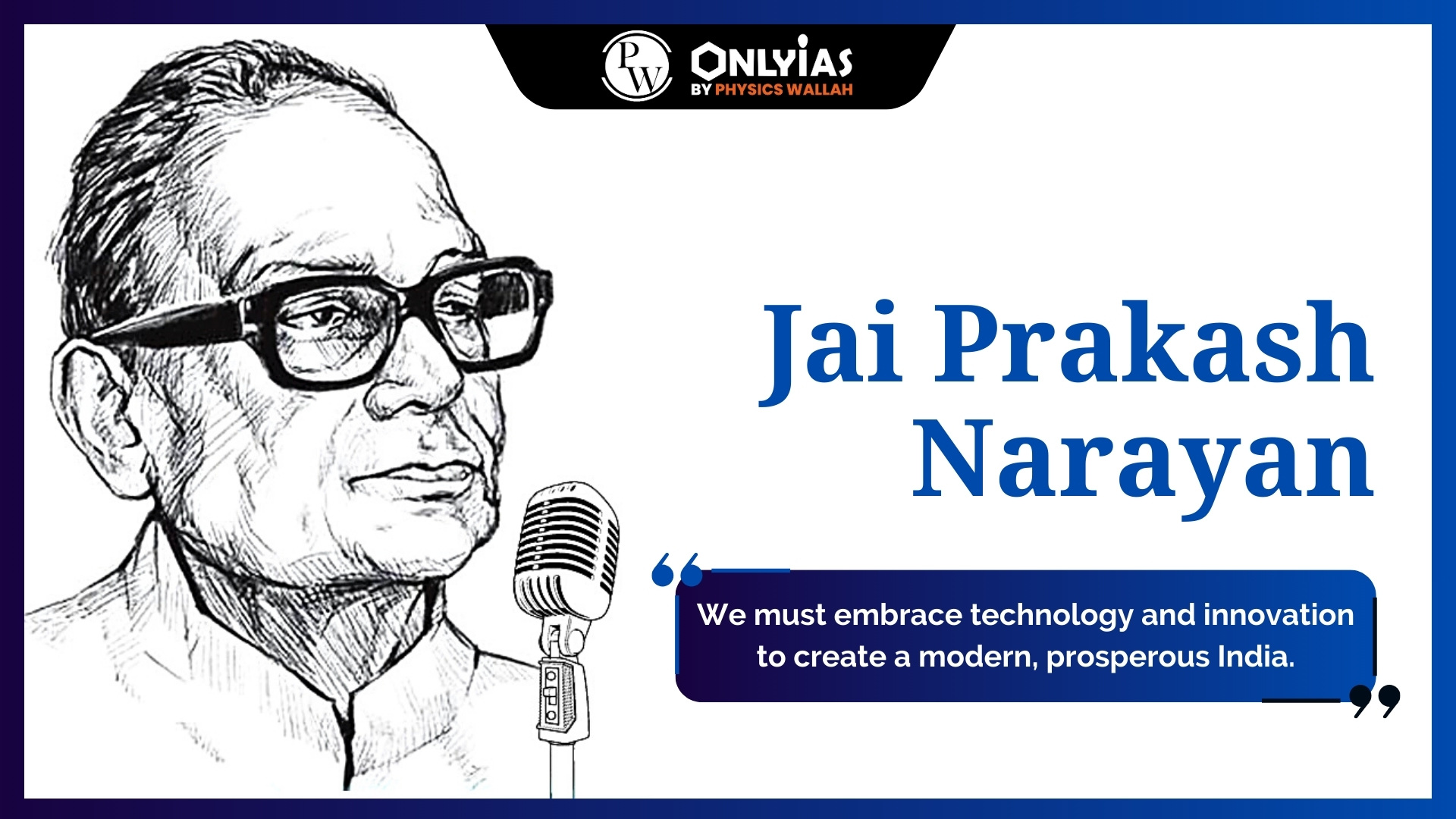 Jayaprakash Narayan: Biography, Political Ideology And Architect Of 