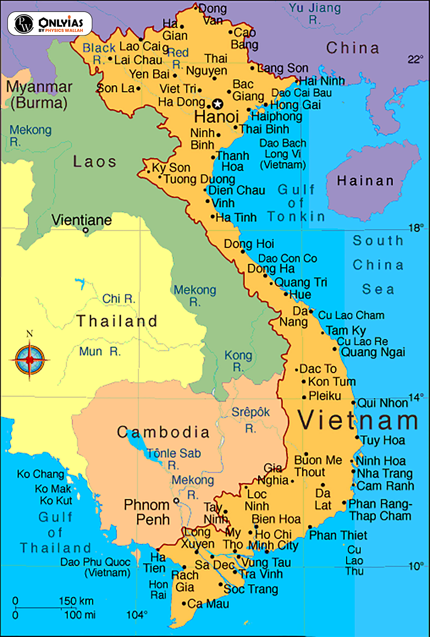 India and Vietnam