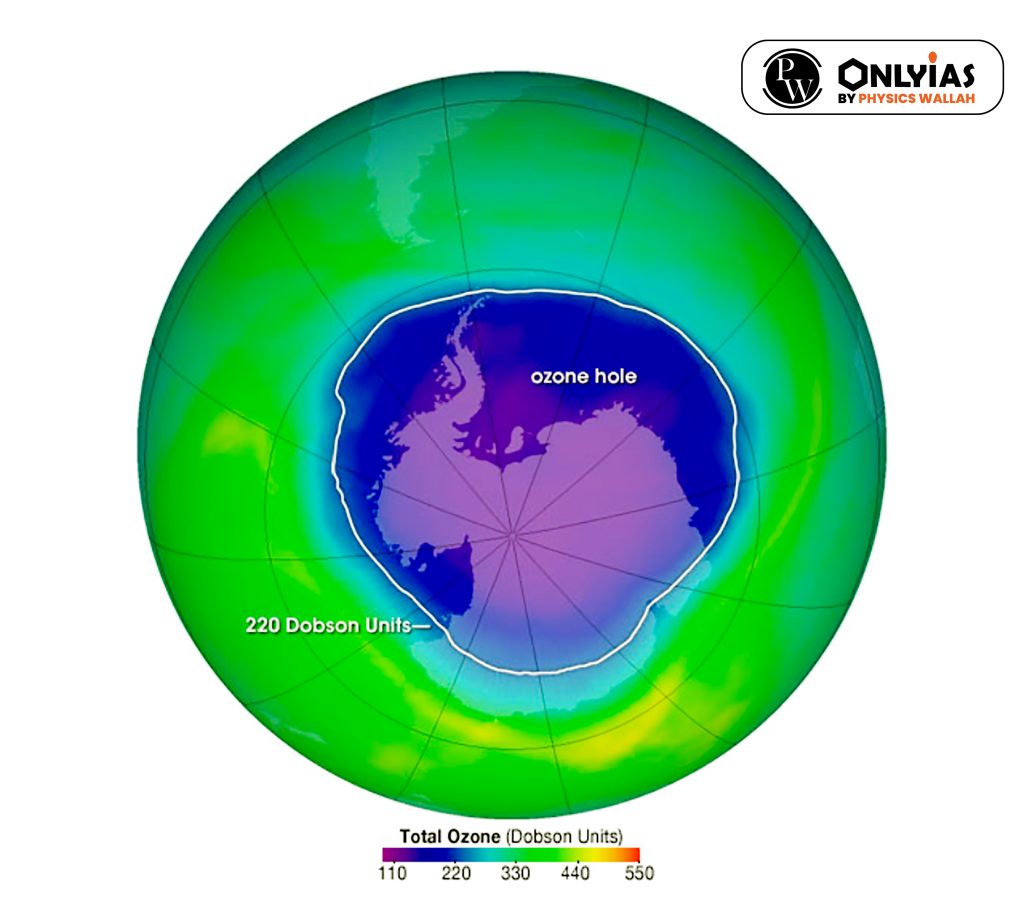 Large Ozone Hole Detected Over Antarctica Pwonlyias
