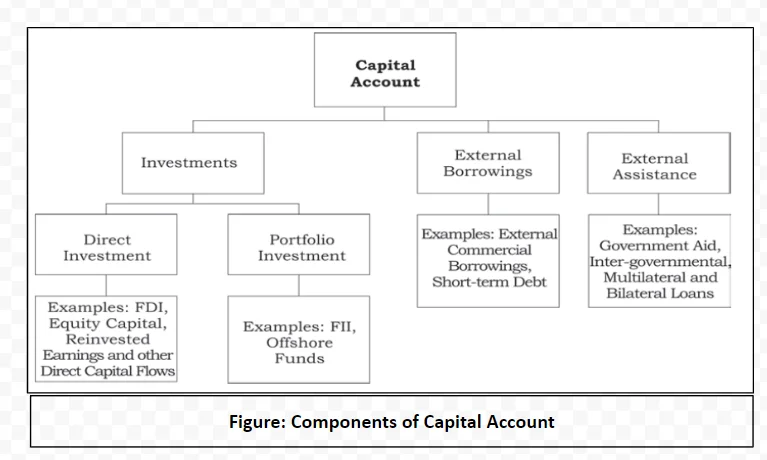 Components of Capital Account 