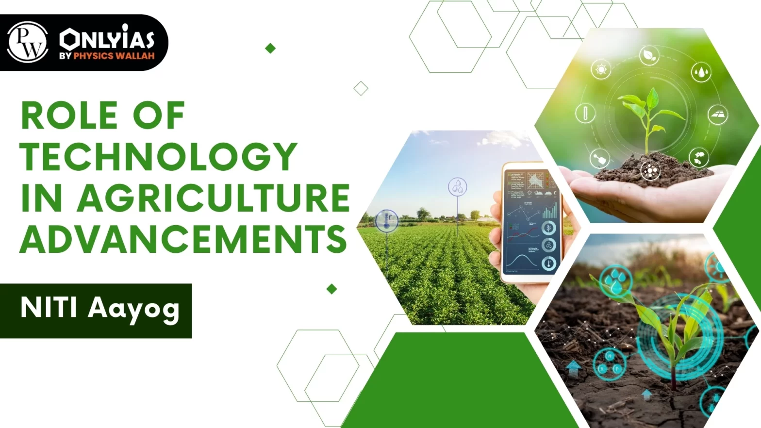 Role of Technology in Agriculture Advancements – NITI Aayog
