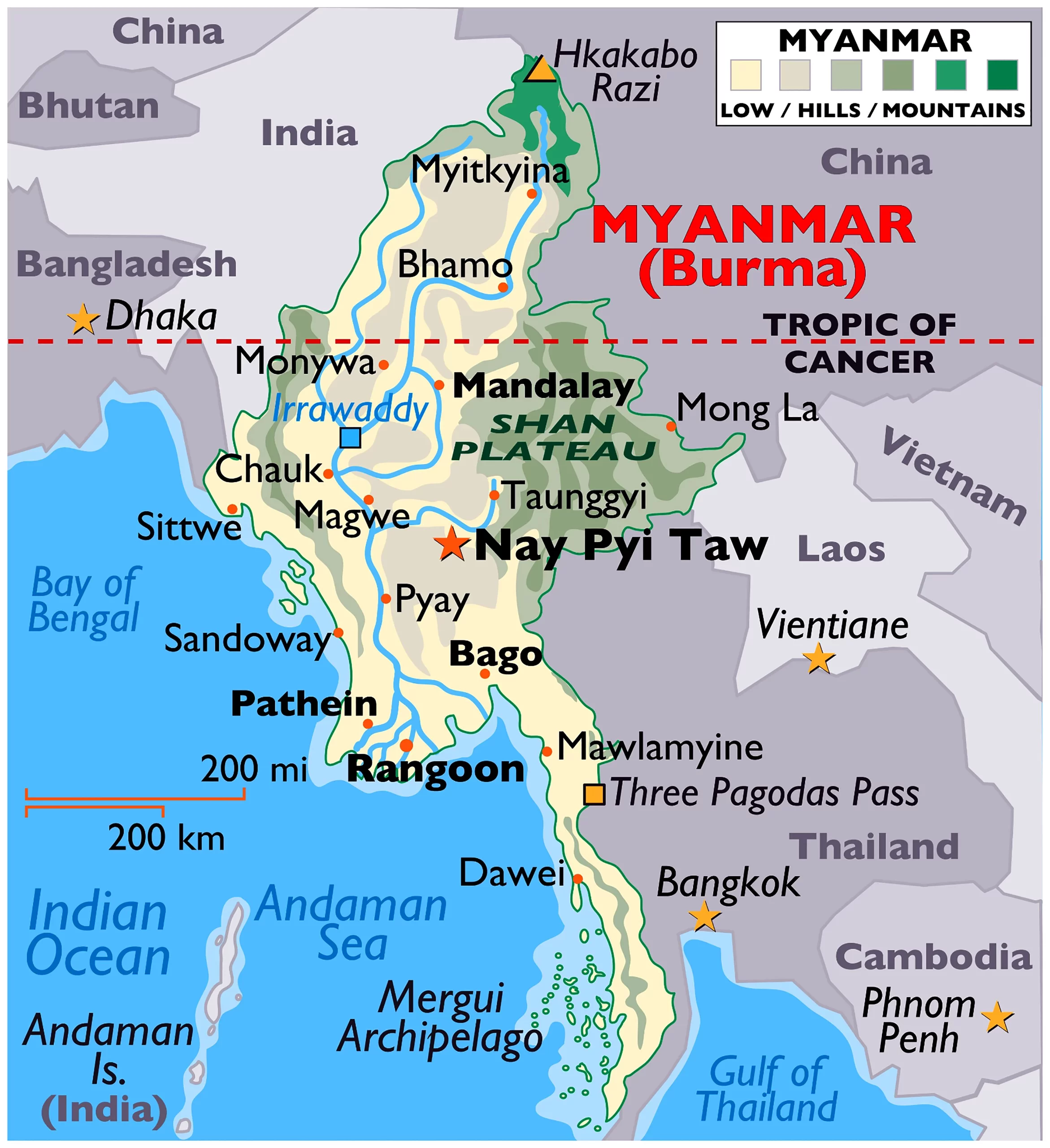 Myanmar Border