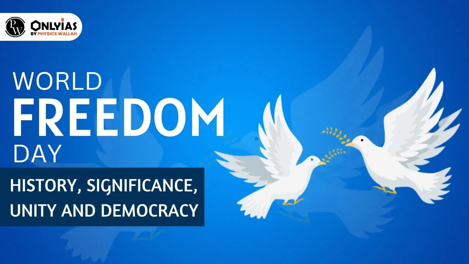 World Freedom Day History, Significance, Unity And Democracy PWOnlyIAS