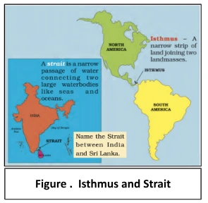 Isthmus and strait