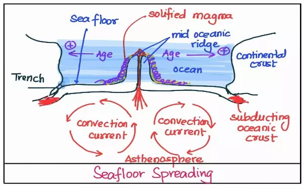 Sea floor Spreading
