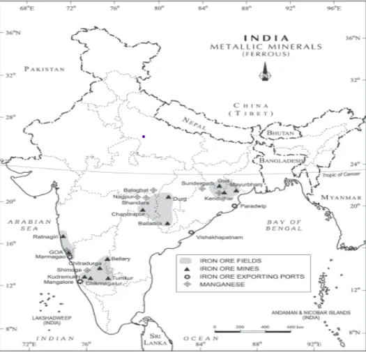  India – Metallic Minerals (Ferrous)