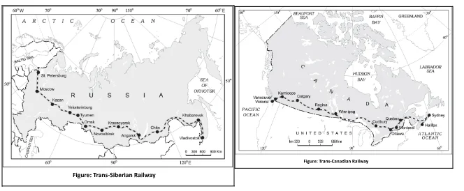 Trans–Siberian & Trans–Canadian Railways Railway