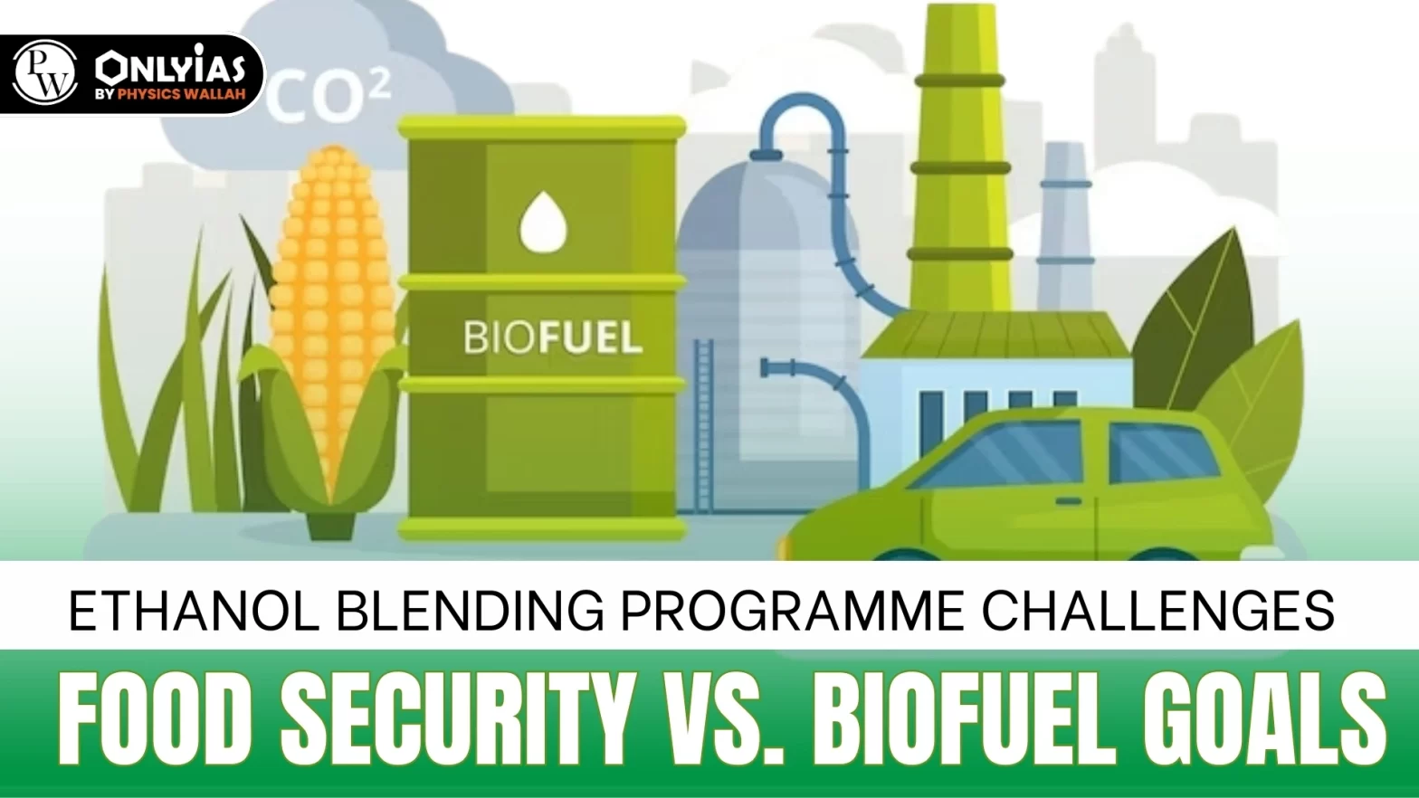 Ethanol Blending Programme Challenges: Food Security vs. Biofuel Goals