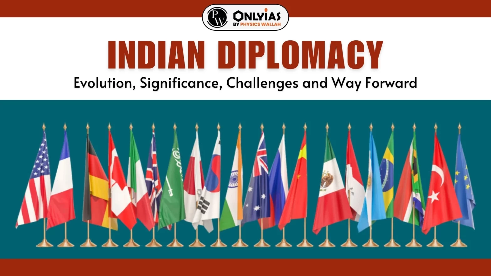 Indian Diplomacy: Evolution, Significance, Challenges and Way Forward