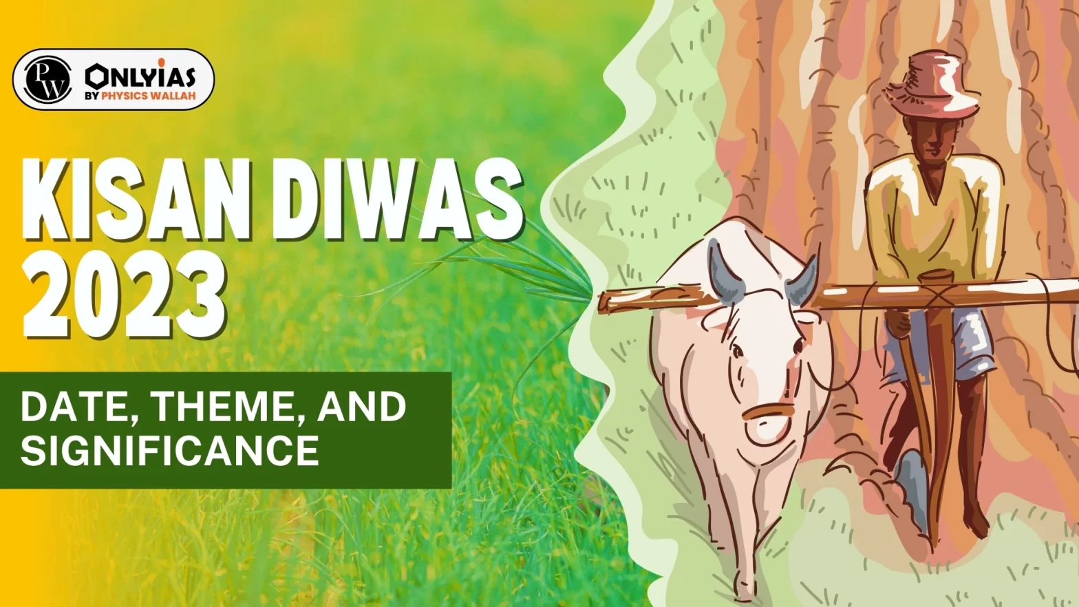 Kisan Diwas 2023: Date, Theme, and Significance