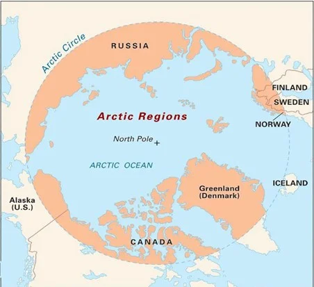  Arctic region 