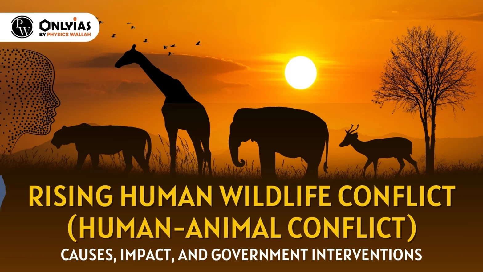 Rising Human Wildlife Conflict (Human-Animal Conflict): Causes, Impact, and Government Interventions