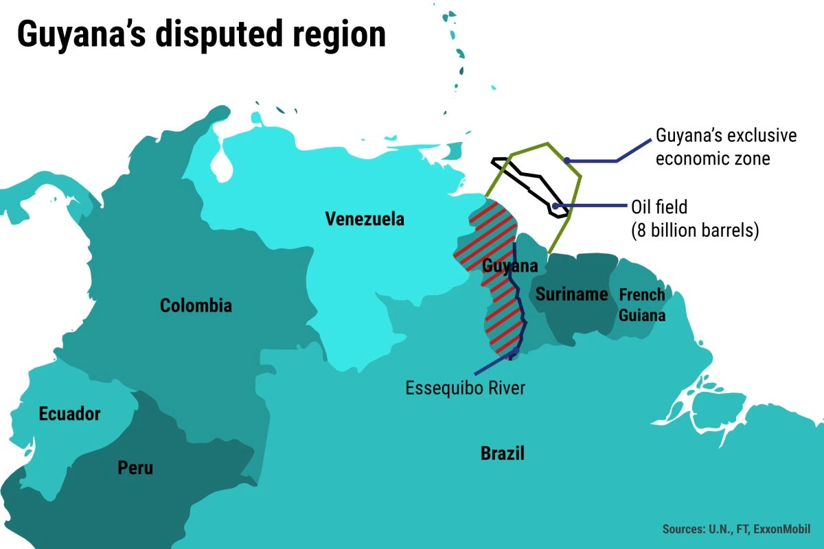 Guyana's Disputed Regions