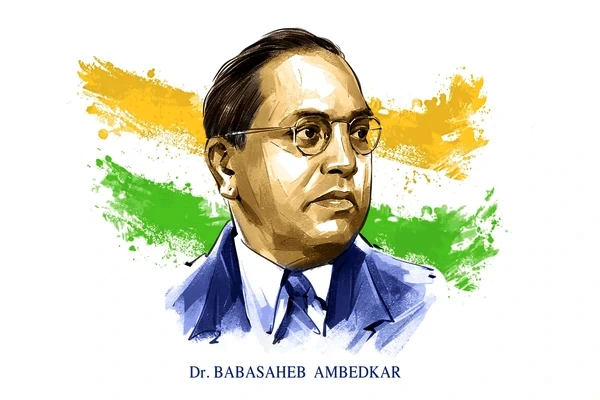 Dr. B. R. Ambedkar Pencil Sketch - Desi Painters