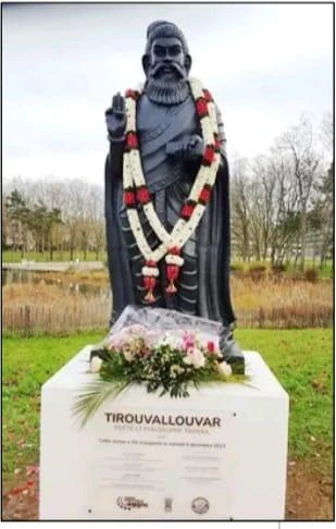 Thiruvalluvar statue in France