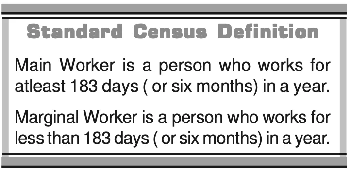 Standard Census Definition 