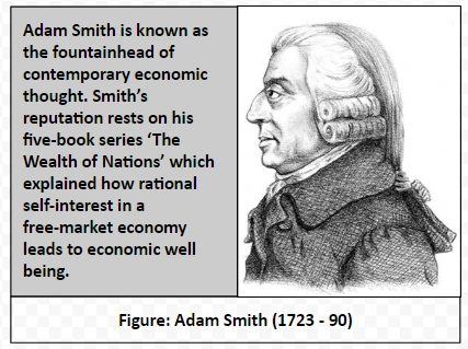Adam Smith (1723 - 90)