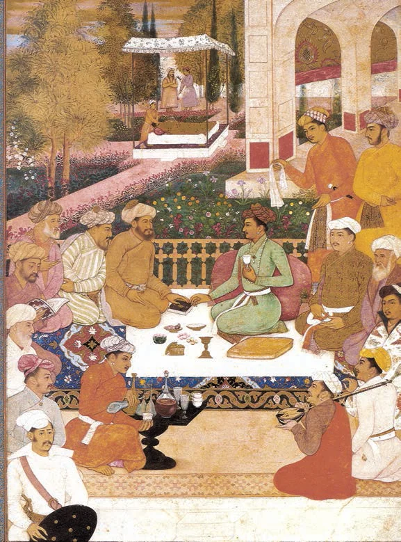 Dara Shikoh with Sages in a Garden