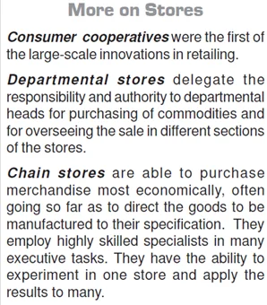 More on Stores
