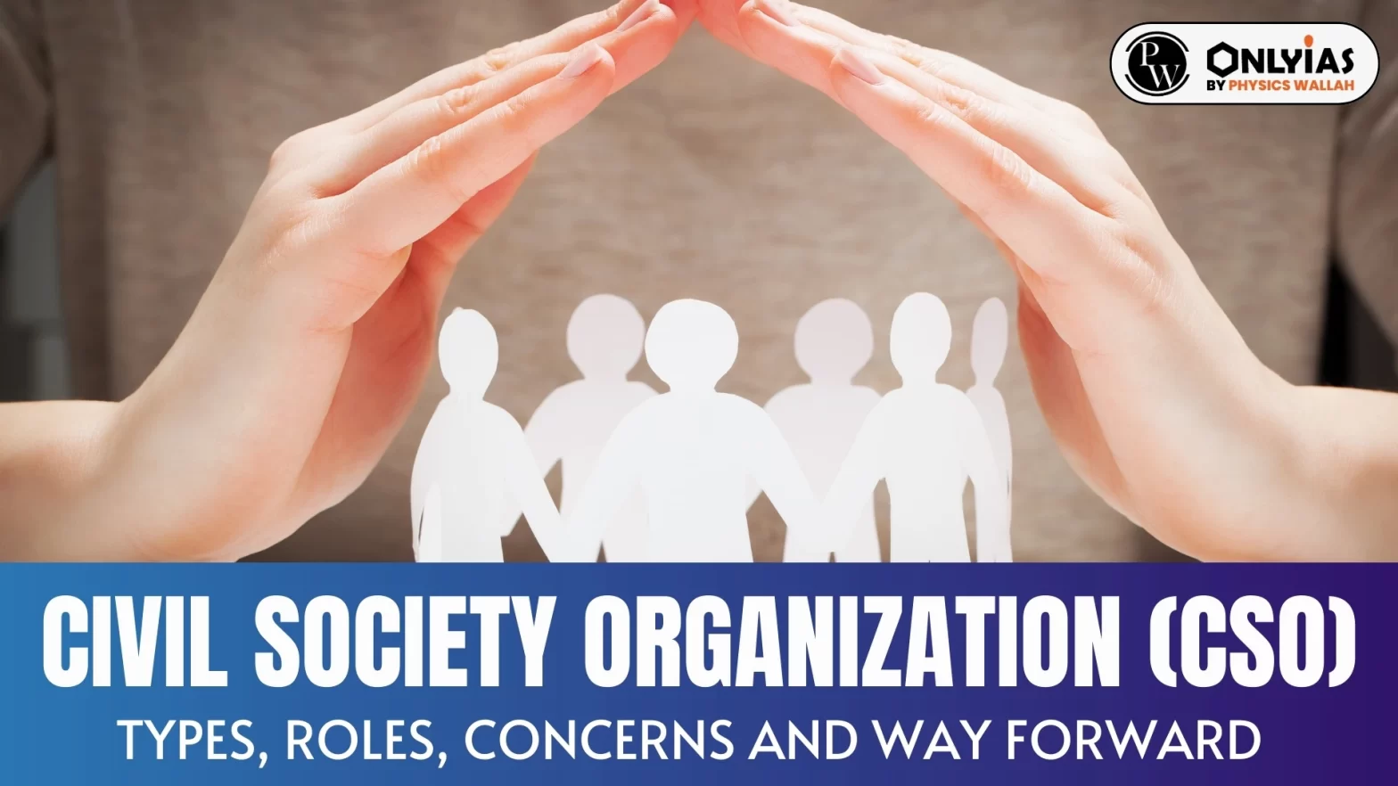 Civil Society Organisations (CSOs): Types, Roles, Concerns and Way Forward