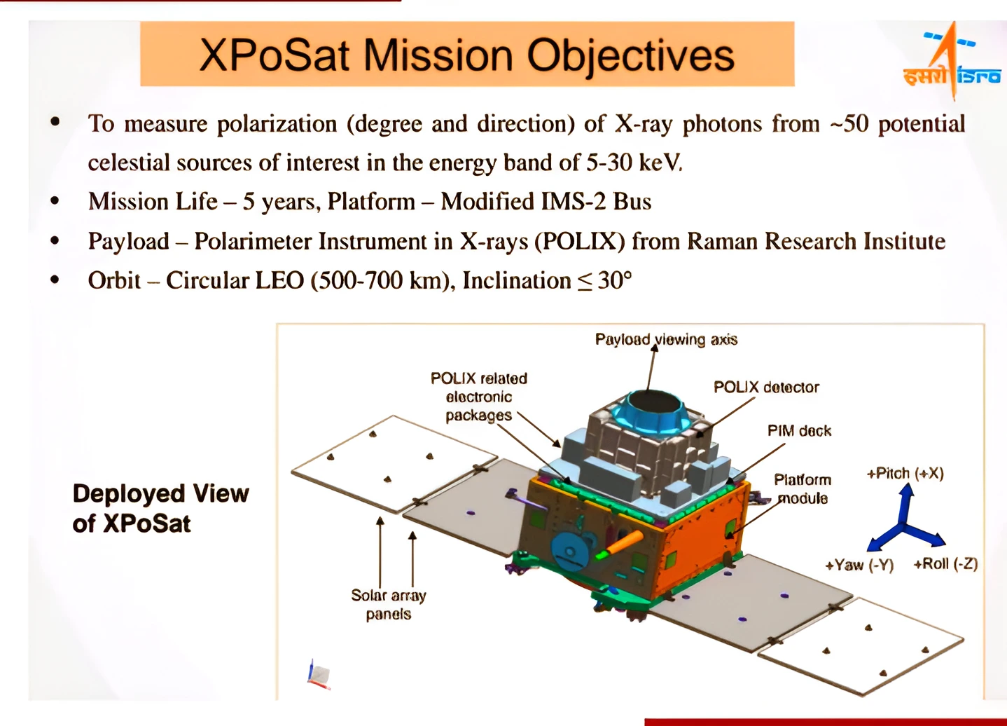 XPoSat Mission