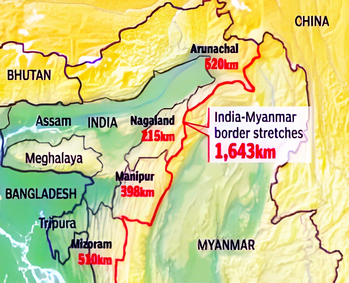 Smart Fencing For India-Myanmar Border Management - PWOnlyIAS