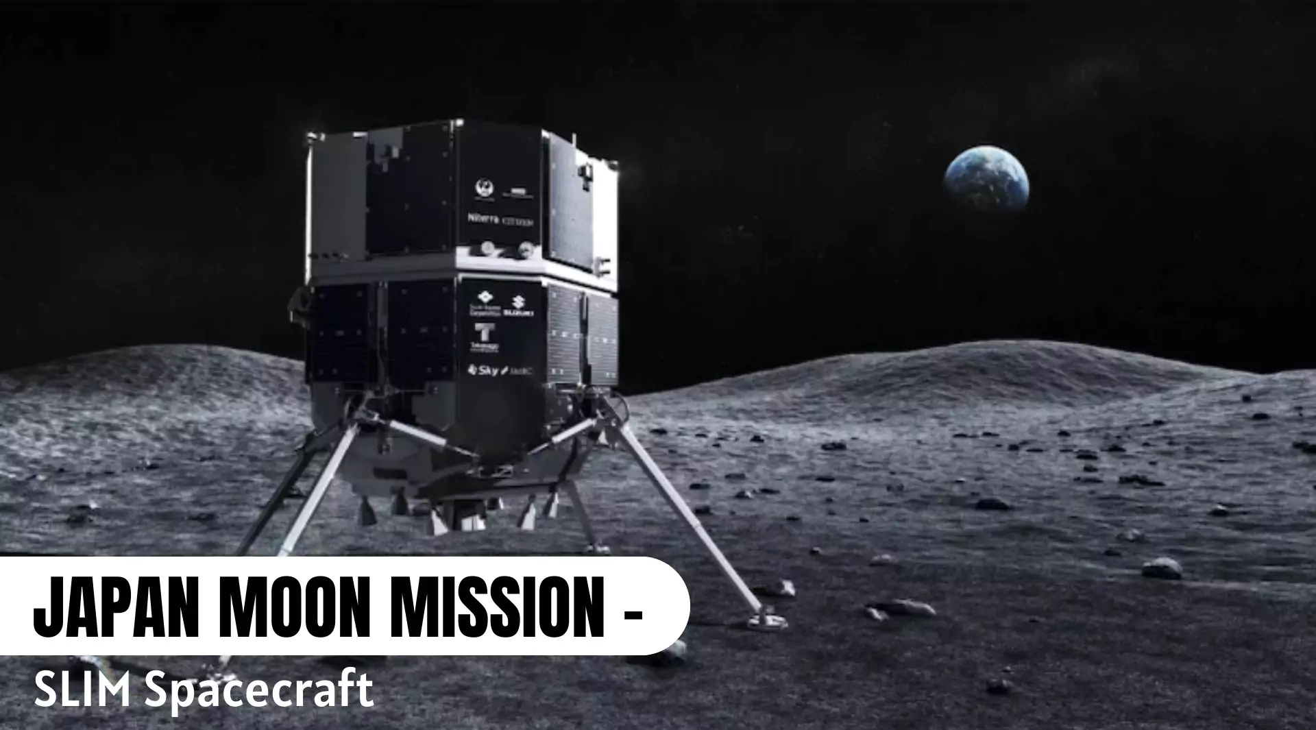 Japan Moon Mission SLIM Spacecraft Reaches Moon's Surface PWOnlyIAS