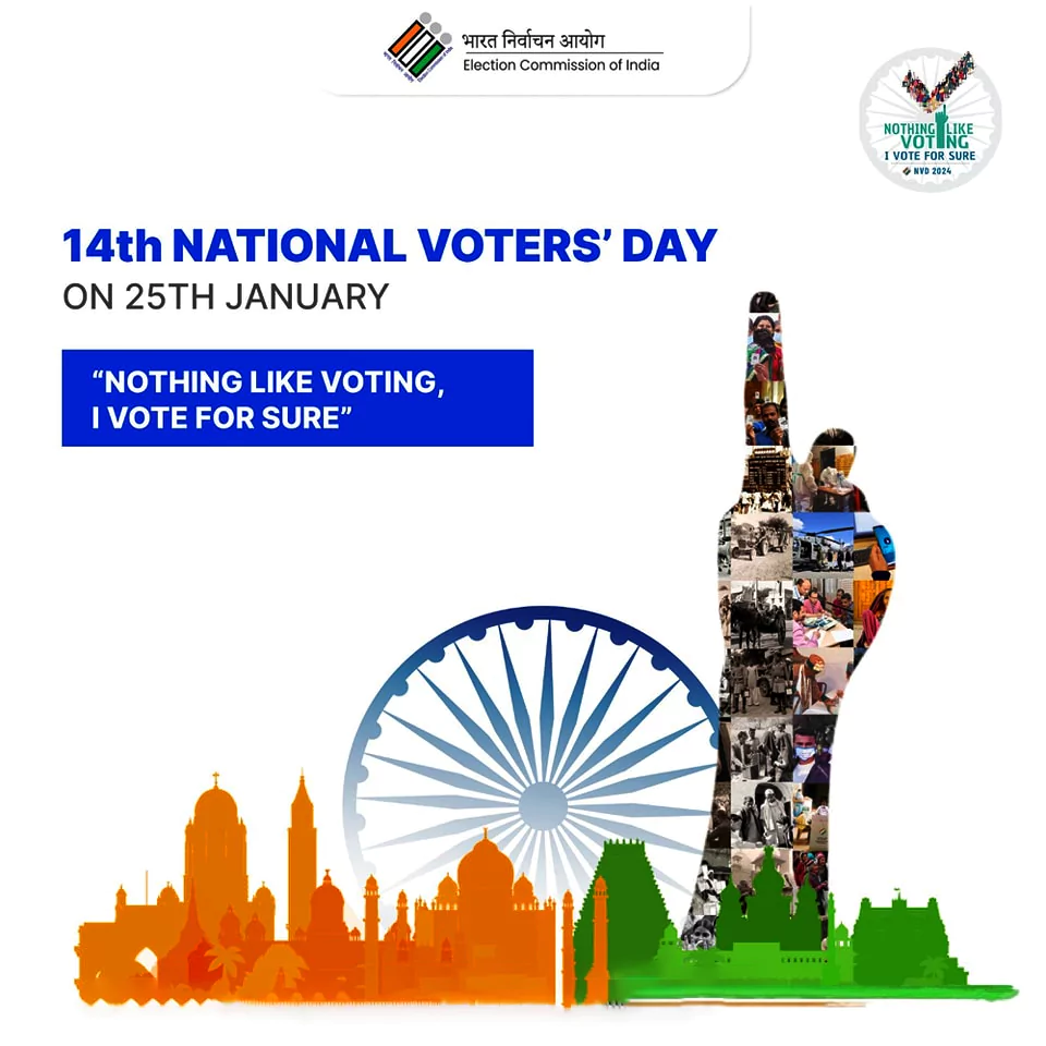 National Voters Day 2024 History, Significance, And Theme PWOnlyIAS
