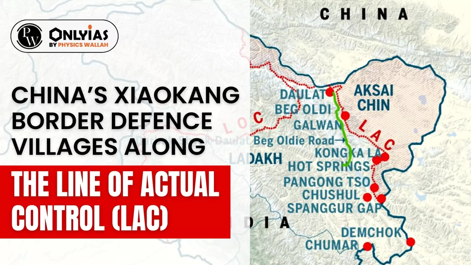 China’s Xiaokang Border Defence Villages Along The Line of Actual Control (LAC)