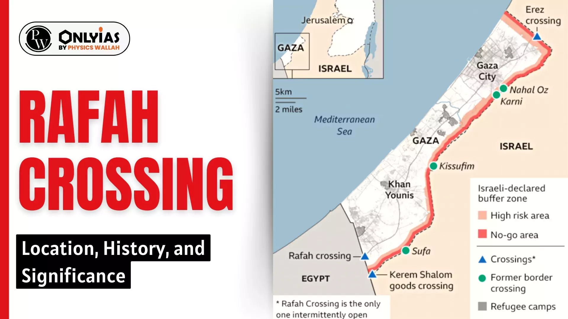 Rafah Crossing Location History And Significance PWOnlyIAS rafah-border-crossing-between-gaza-and-egypt-partially-opens-what-is