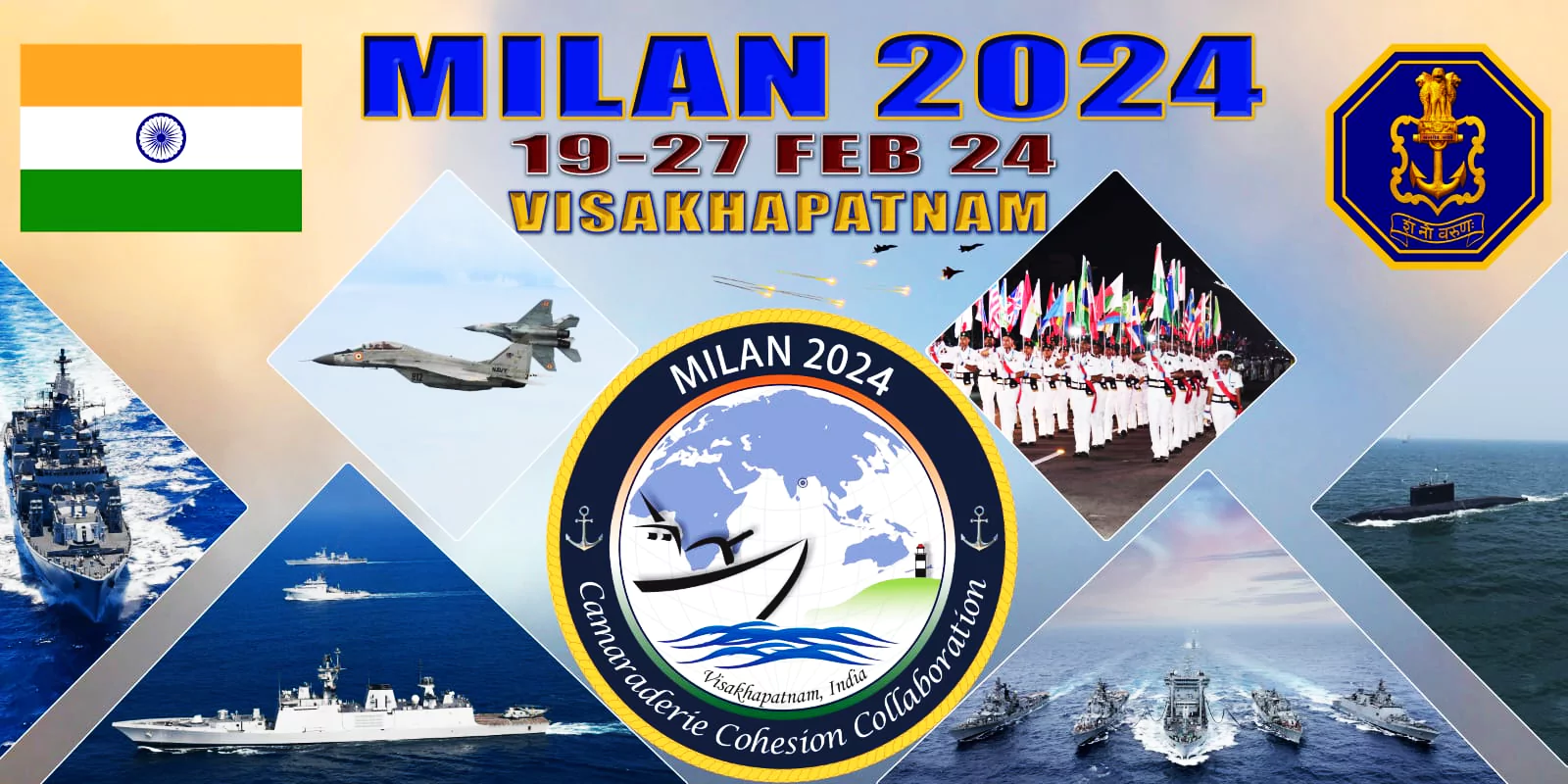 MILAN Exercise 2024 (MULTILATERAL NAVAL EXERCISE2024) PWOnlyIAS