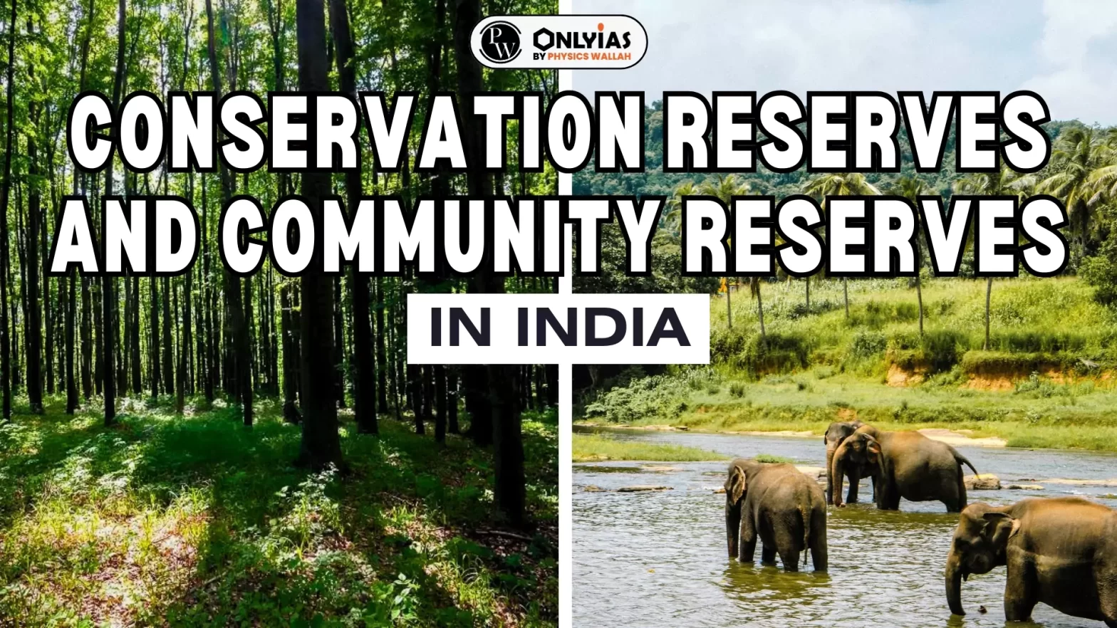 Conservation Reserves and Community Reserves in India