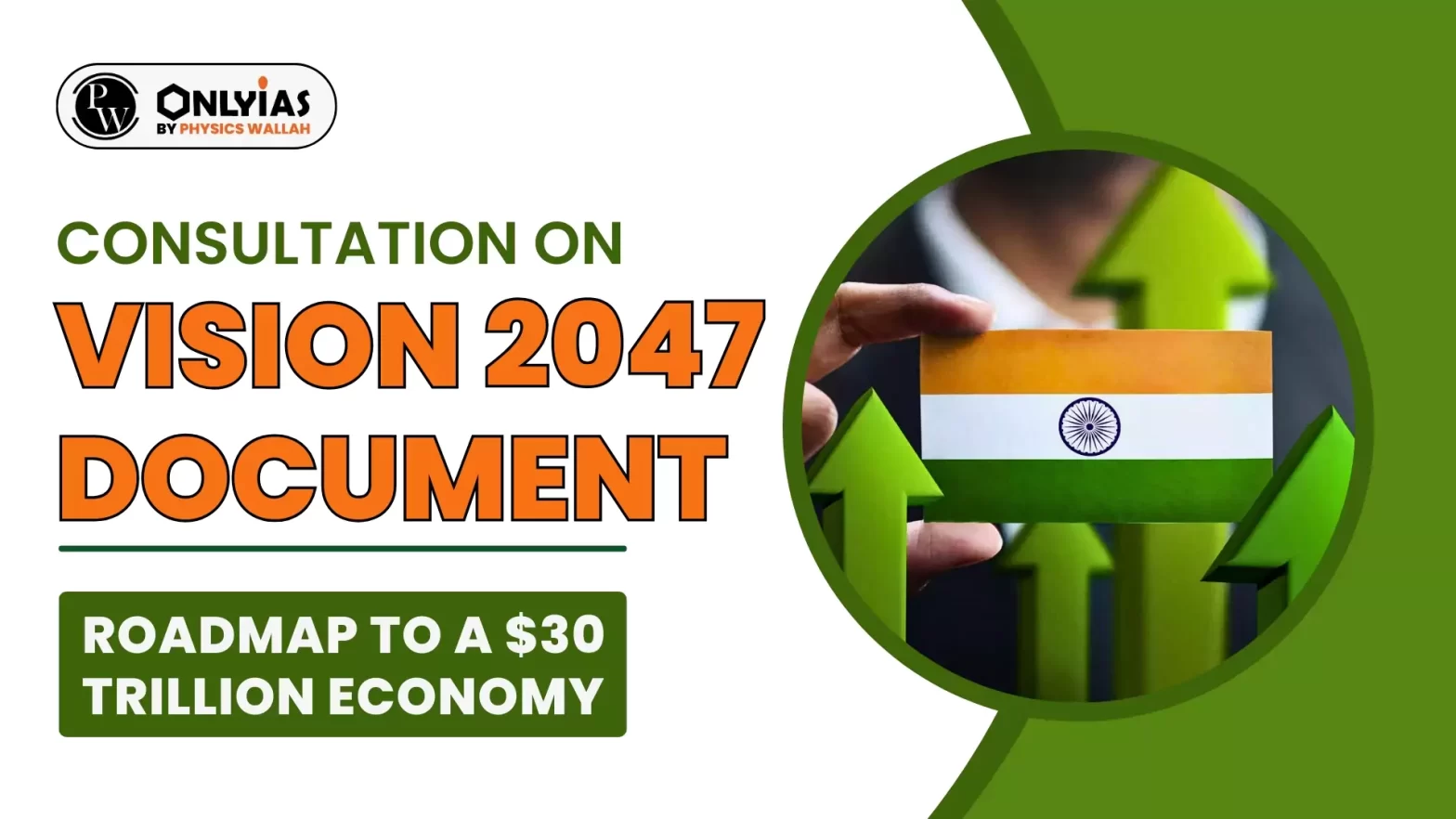 Consultation On Vision 2047 Document: Roadmap to a $30 Trillion Economy