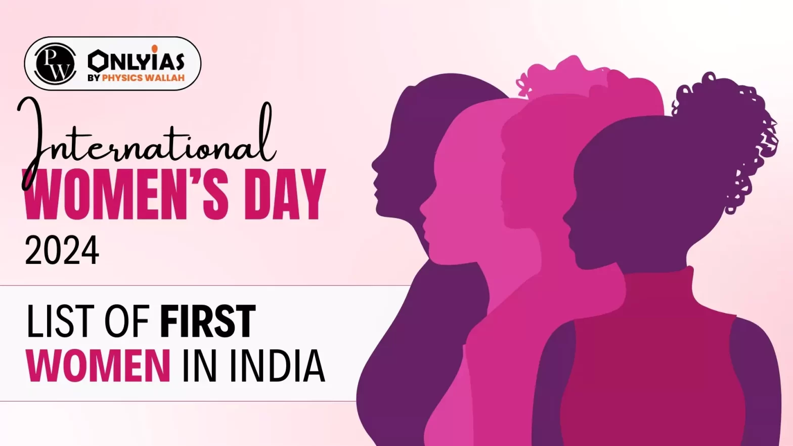 International Women’s Day 2024: List of First Women in India