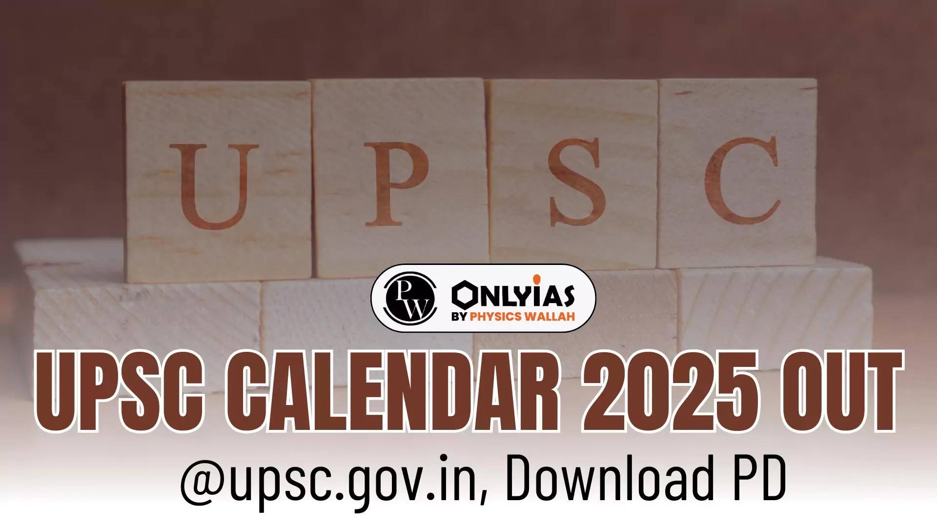 Upsc 2025 Calendar Pdf Download 