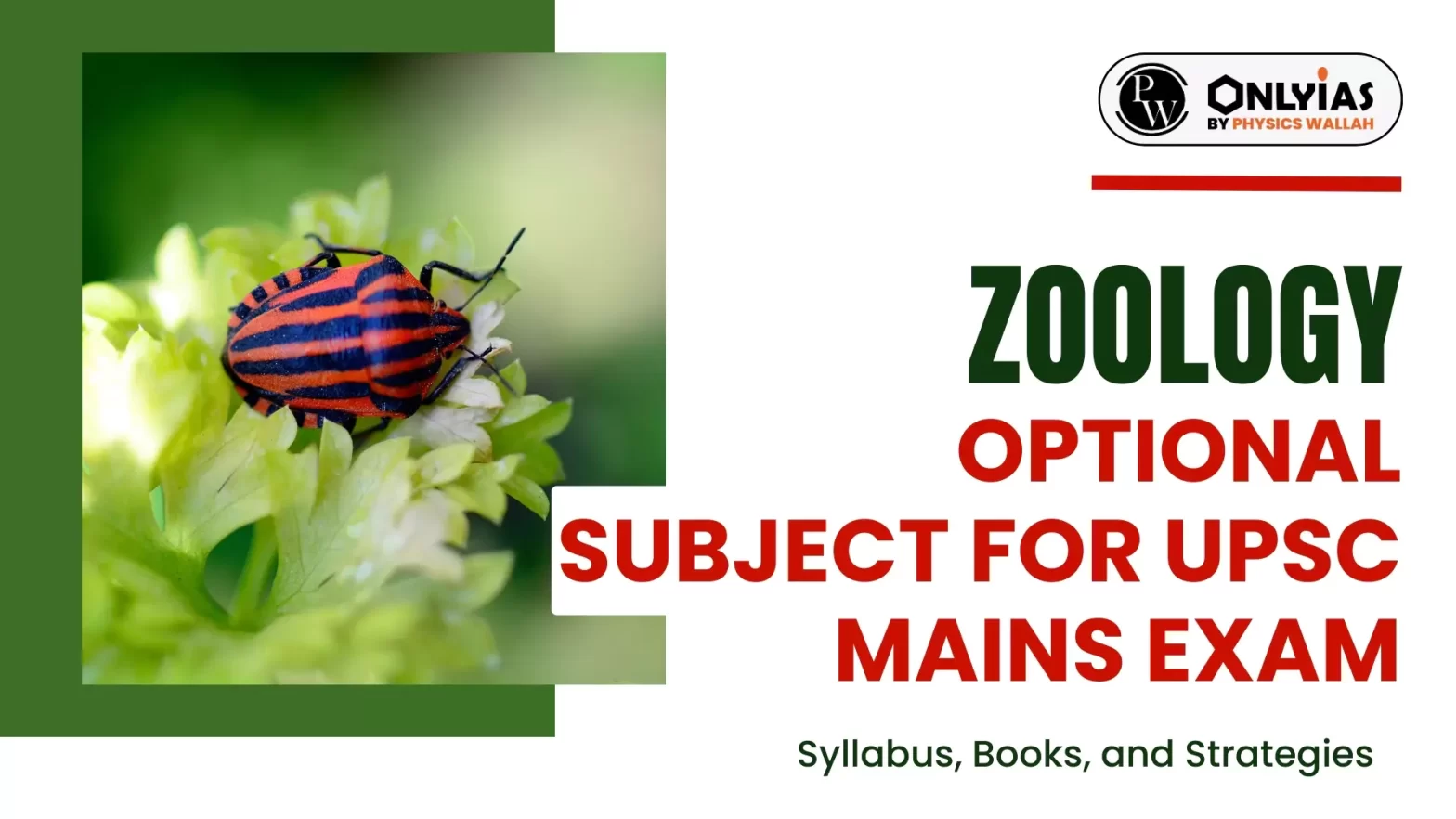 Zoology Optional Subject for UPSC Mains Exam: Syllabus, Books, and Strategies