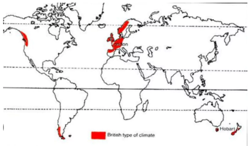 British type climate