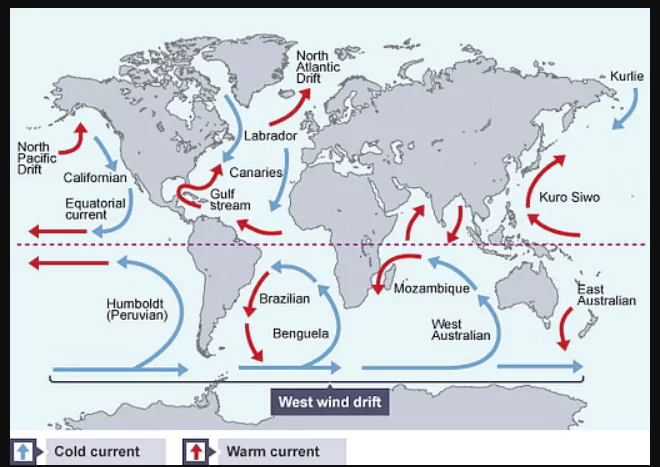 ocean currents