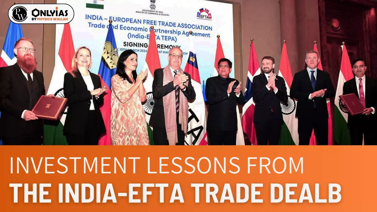 Investment Lessons from the India-EFTA Trade Deal