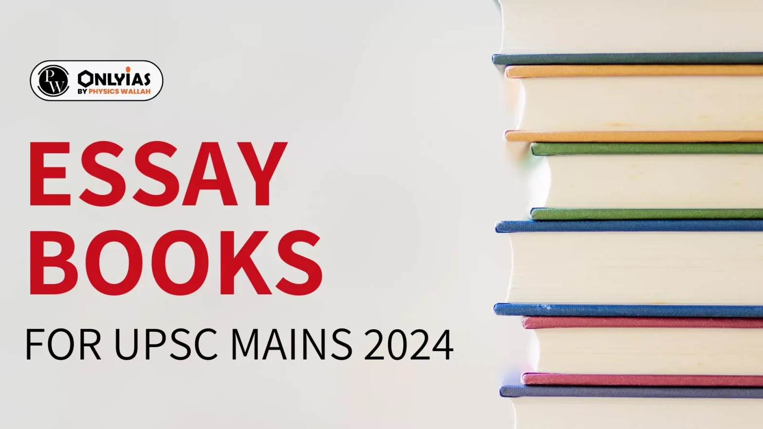 Essay Books for UPSC Mains 2024