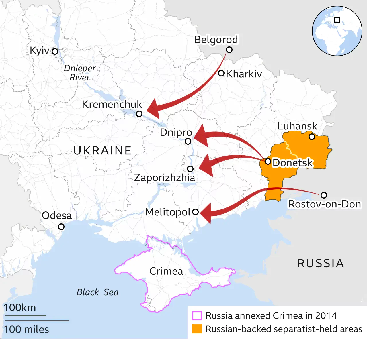 Russian Missile Attack on Ukraine