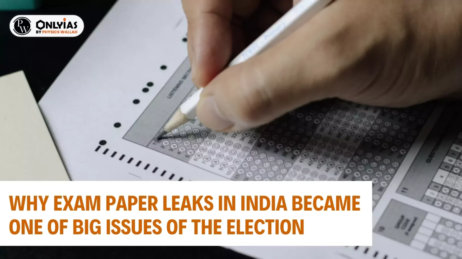 Why Exam Paper Leaks in India Became One Of Big Issues Of The Election