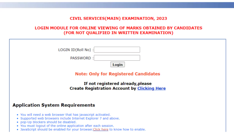 upsc mains marksheet 2024