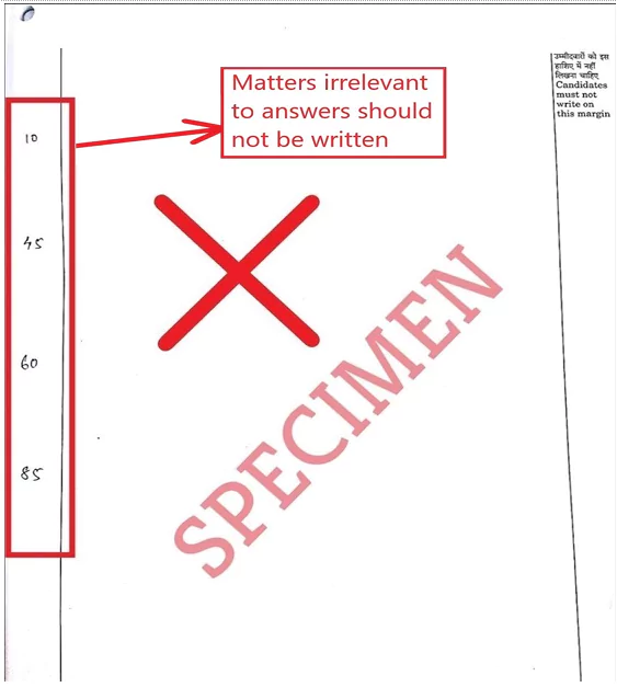 Penalty marks in upsc mains