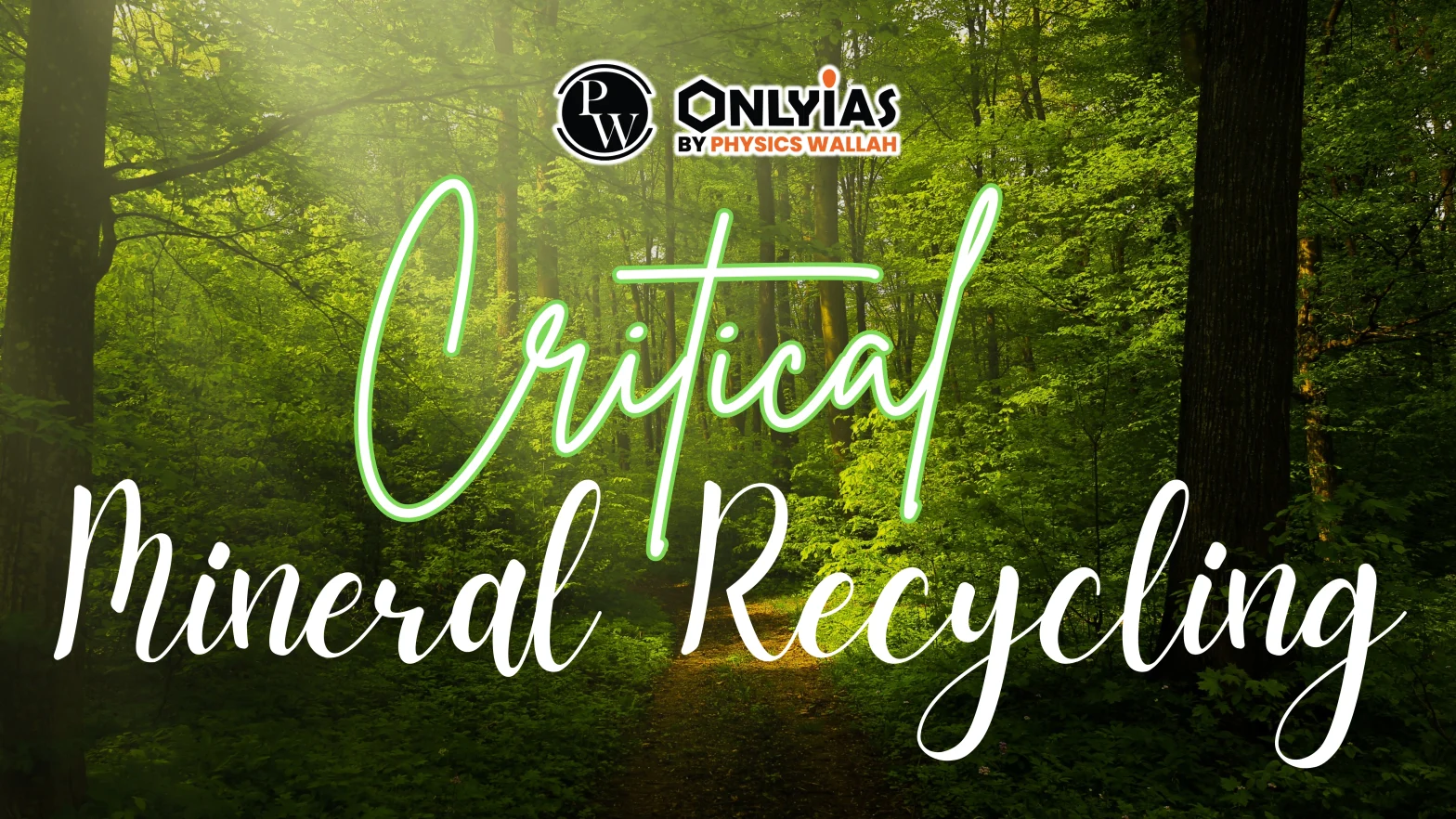 Critical Mineral Recycling