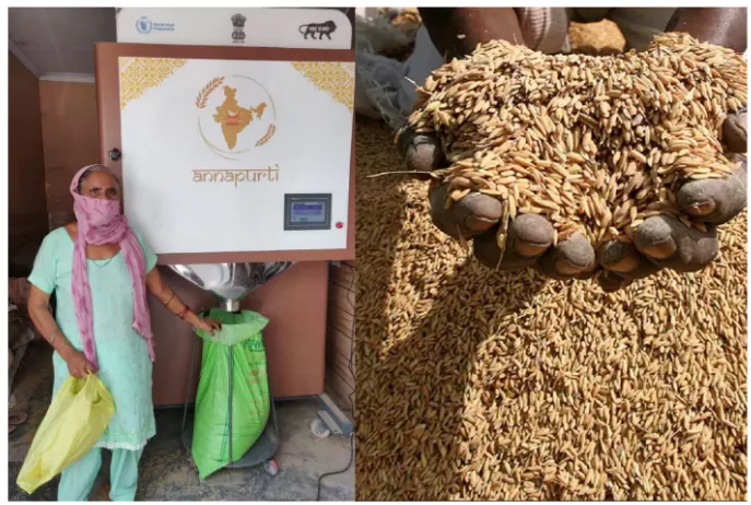 India’s First Round-the-clock Grain ATM 