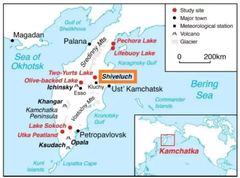 Shiveluch Volcano