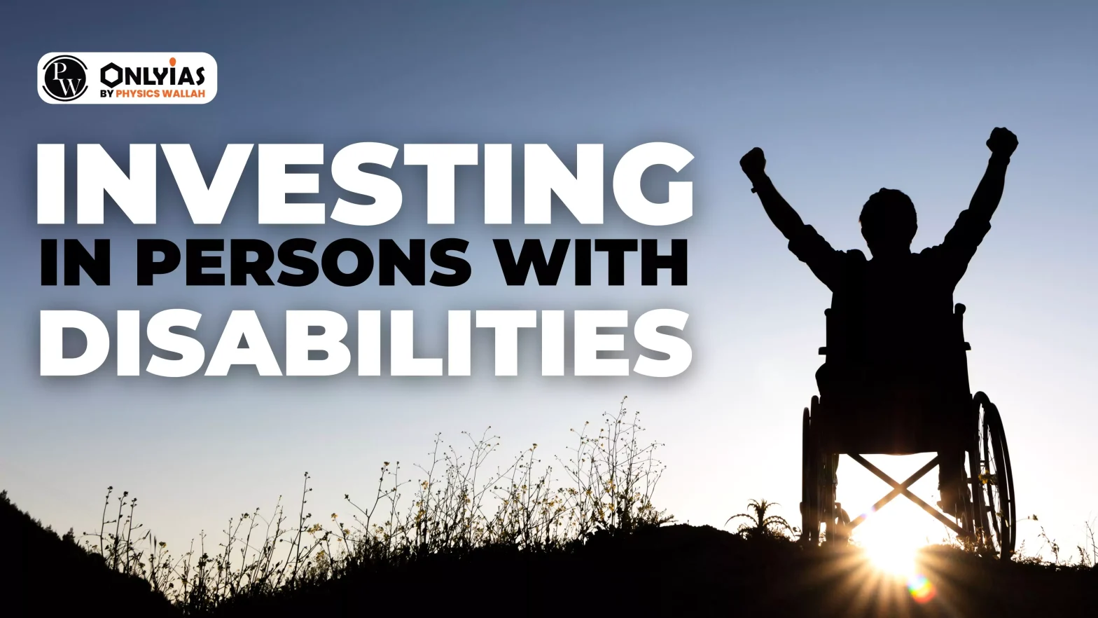 Investing in Persons With Disabilities